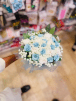 The Sky Serenity Rose Bouquet - Image 2