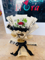 The Vintage Love Letter Rose Bouquet