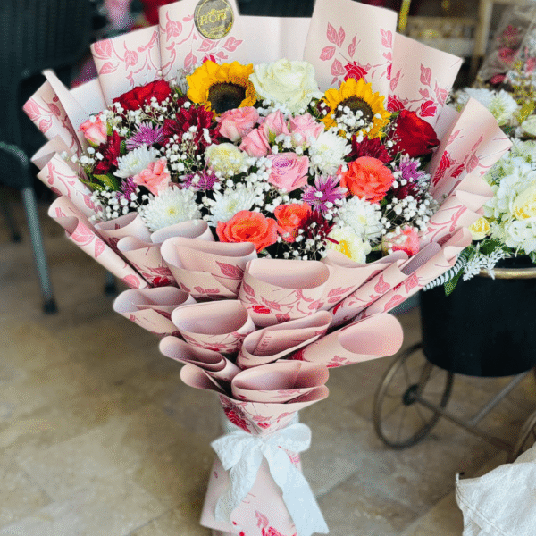 Multi Colour Flower Bouquet