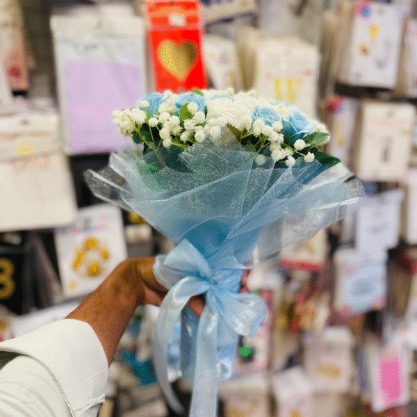 The Sky Serenity Rose Bouquet