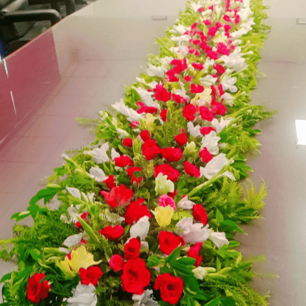 Grand Celebration Floral Table Runner