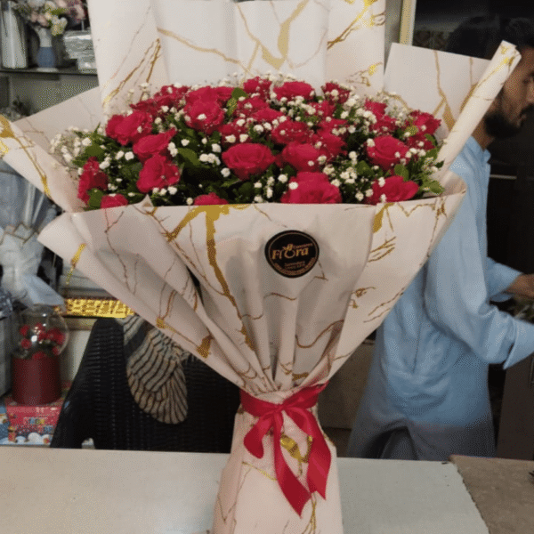 Luxury Red Roses Grand Bouquet