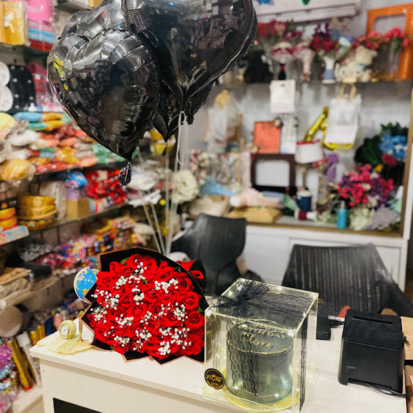 Luxury Gift Set Red, Black theme