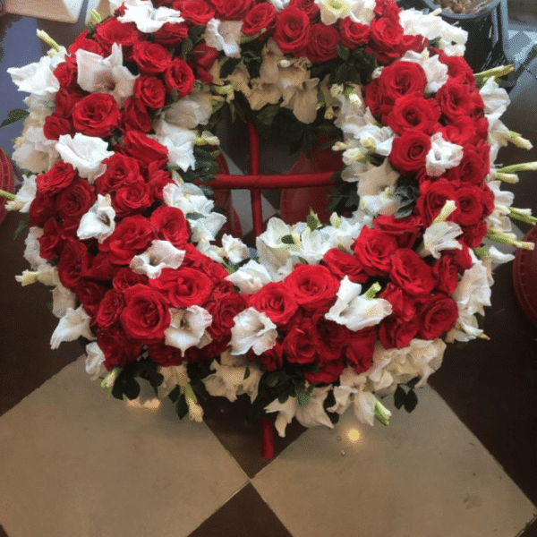 Red Rose Wreath