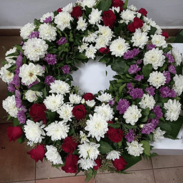 Mum & Rose Wreath