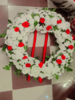 Classic White Wreath