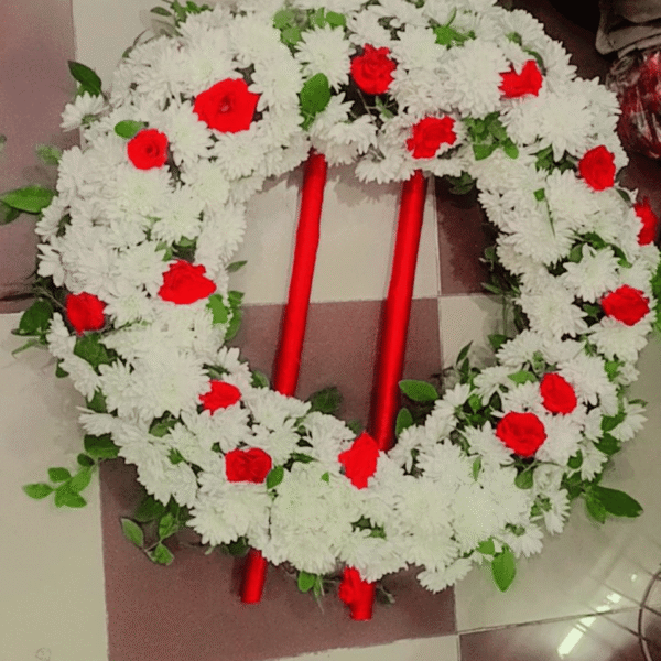 Classic White Wreath